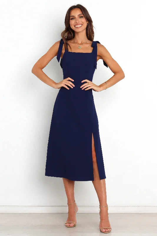 Laurel Dress - Navy Clothes Of Woman Clothes Of Woman