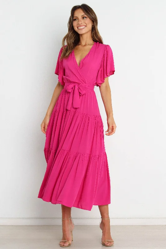 Barker Dress - Pink Women's Relaxed Clothes Women's Relaxed Clothes