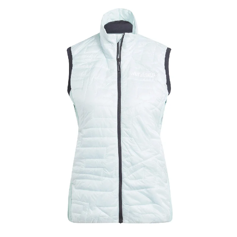 Adidas Terrex Womens Xperior Varilite Hybrid Vest Silver / Green Casual Chic Clothing For Women Casual Chic Clothing For Women