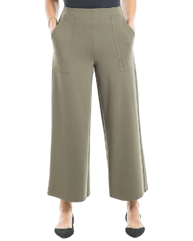 Max Studio Ponte Cropped Pant Relaxed Fit Women's Fashion Relaxed Fit Women's Fashion