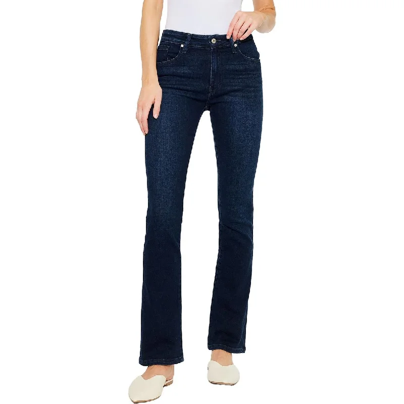 Womens Pocket Denim Bootcut Pants Affordable Women's Clothing Sale Online Affordable Women's Clothing Sale Online