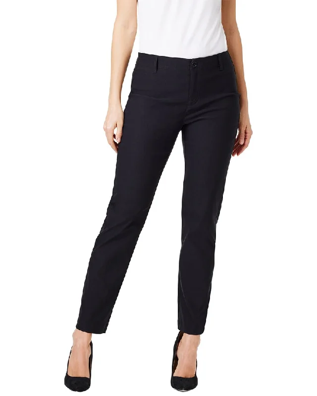 NIC+ZOE Polished Wonderstretch Straight Pant Trendy Online Boutiques Trendy Online Boutiques