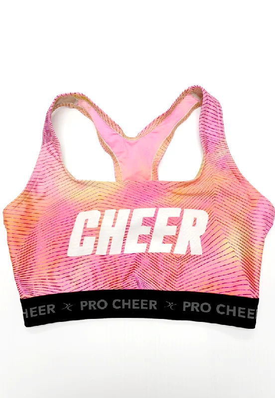 PRO Cheer Sports Bra - Tie Dye Flash Sale Clothing Flash Sale Clothing