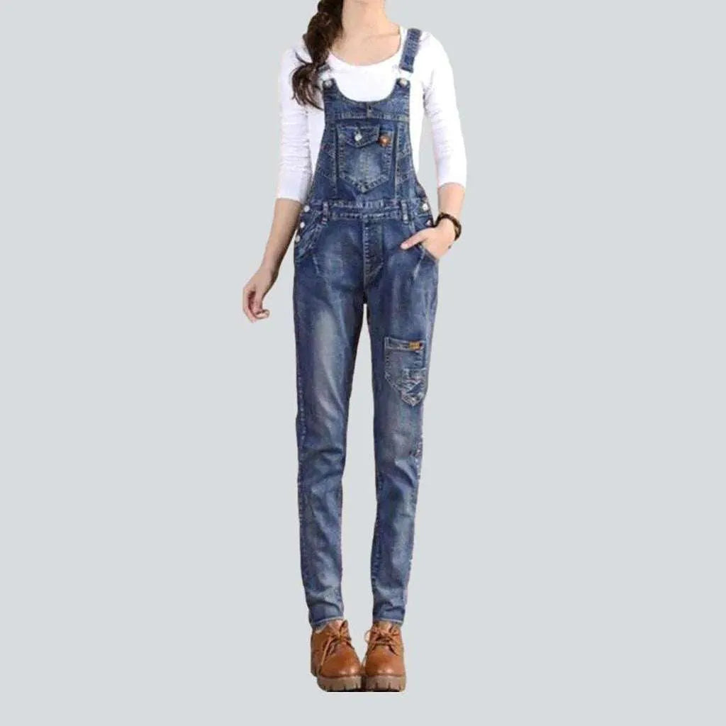 Street slim women's jeans dungaree Women's Occasion Wear Clothes Women's Occasion Wear Clothes