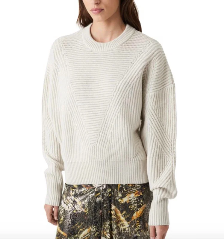 Mona Pullover In Clear Beige Women's Clothes For The Office Women's Clothes For The Office