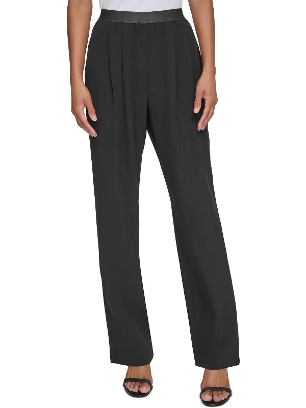 Womens Office Business Wide Leg Pants Women's Outfit Women's Outfit