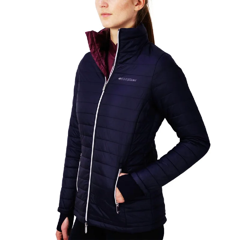 Hy Equestrian Synergy Ladies Padded Jacket Women's Fashionable Attire For Work Women's Fashionable Attire For Work