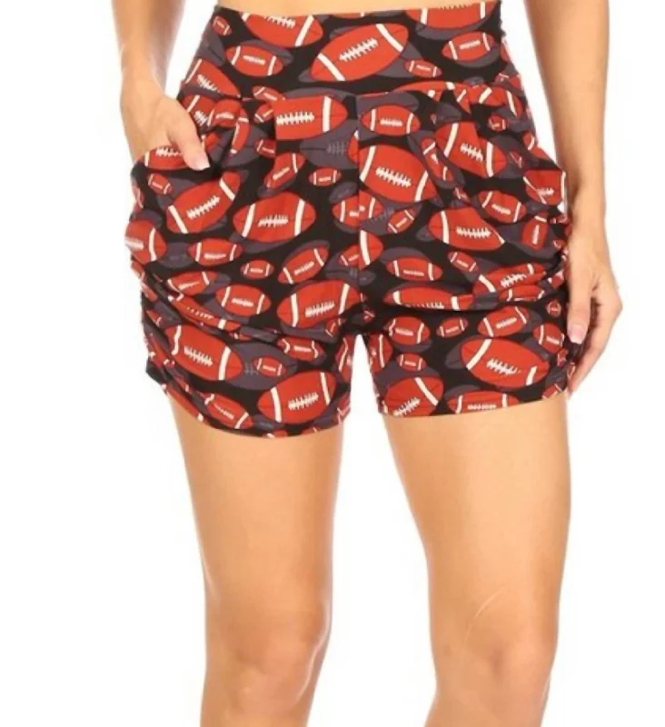 Women's Lounge Shorts With Pockets In Football Women's Party Clothes Women's Party Clothes