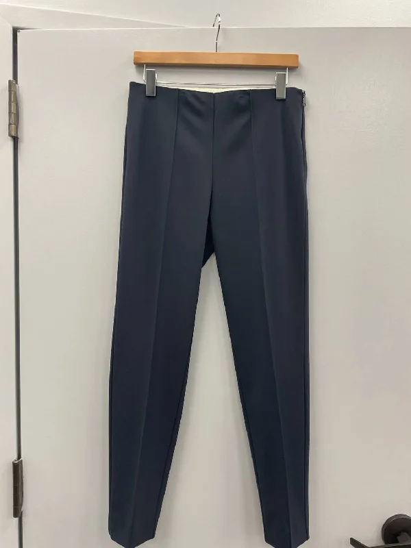 Side Zip Pant In Navy Casual Style for Busy Women Casual Style for Busy Women