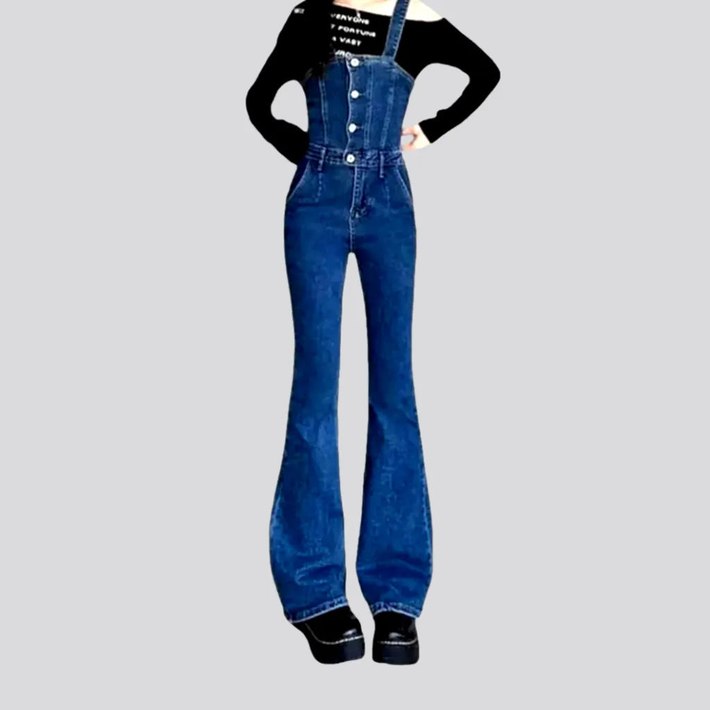 Stylish street women's denim jumpsuit Winter Wardrobe Clearance Winter Wardrobe Clearance