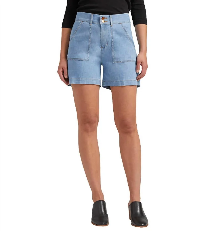 High Rise Utility Short In Palo Timeless Women's Fashion Styles Timeless Women's Fashion Styles