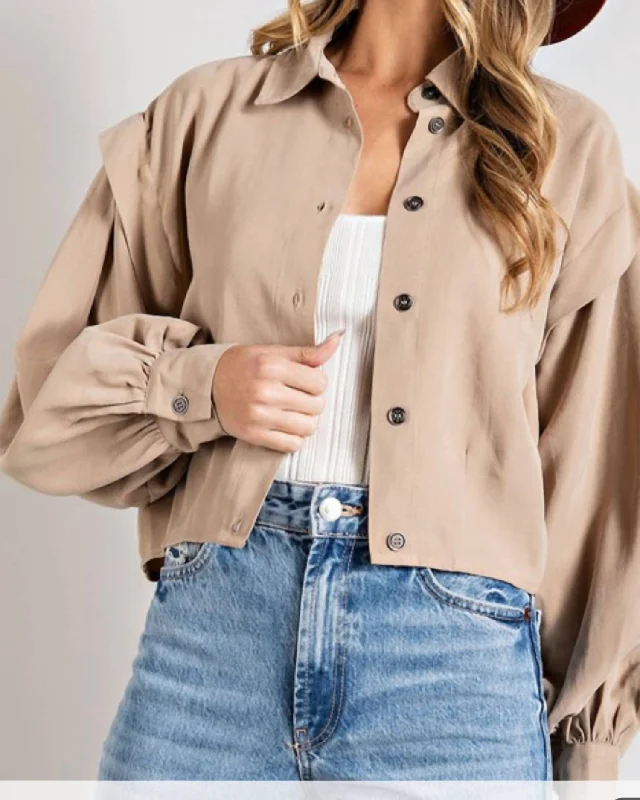 Madison Jacket In Coco Chic Women's Clothing for Work and Travel Chic Women's Clothing for Work and Travel