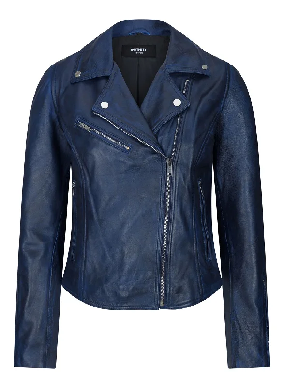 Leather Biker Jacket Casual Garments For Women Casual Garments For Women