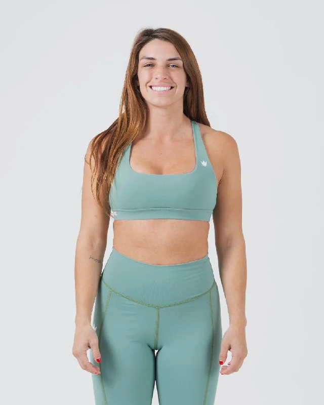 Kore Women's Sports Bra - Green Clothing Sales Clothing Sales