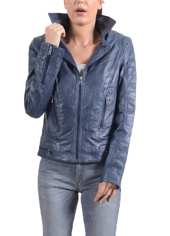 Kalinda Jacket In Denim Online Boutiques Affordable Online Boutiques Affordable