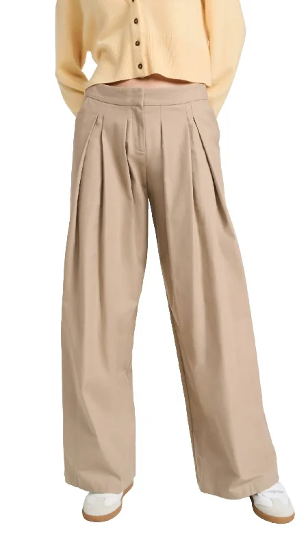 Rum Pants In Natural Women's Evening Wear Attire Women's Evening Wear Attire