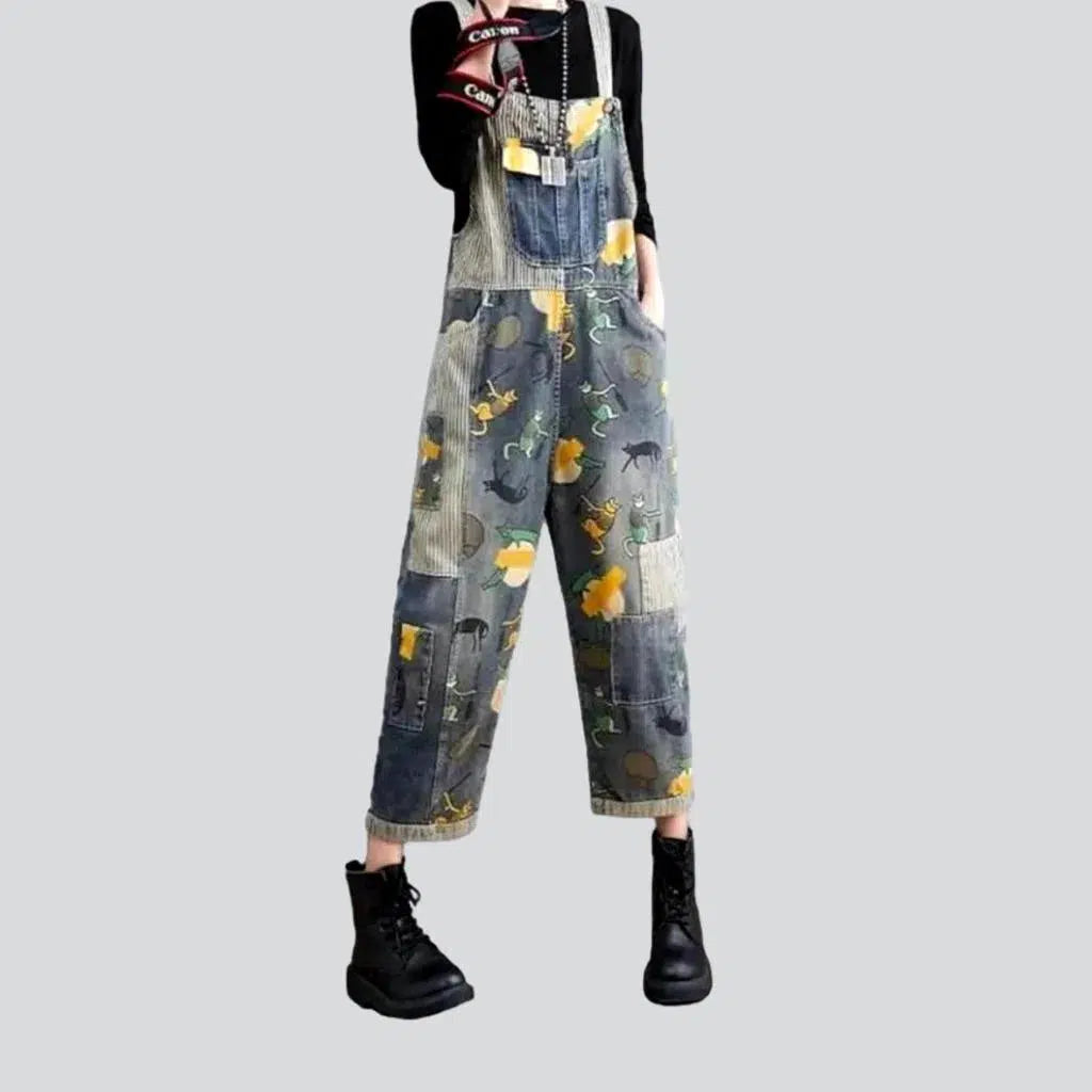 Stylish vintage women's jean overall Women's Functional Apparel For Outdoor Activities Women's Functional Apparel For Outdoor Activities