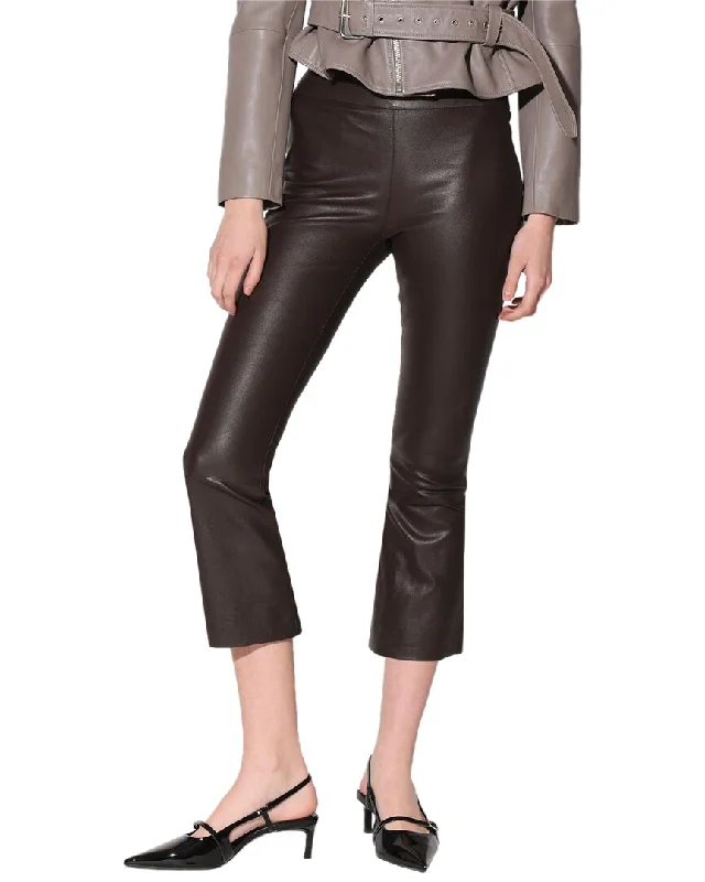 Walter Baker Luisa Fitted Leather Pant Comfortable Garments For Women Comfortable Garments For Women