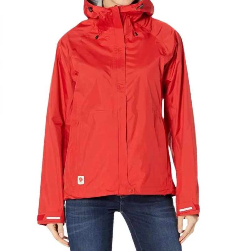 High Coast Hydratic Jacket In True Red Plus Size Women's Fashion and Clothing Plus Size Women's Fashion and Clothing