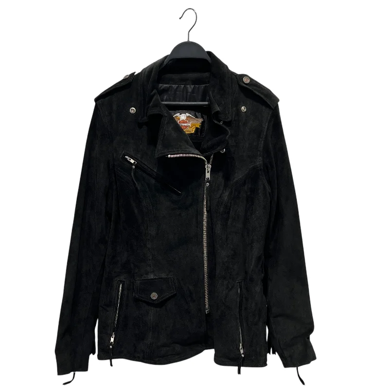 HARLEY DAVIDSON/Coat/L/Leather/BLK/ Classic Clothes For Women Classic Clothes For Women