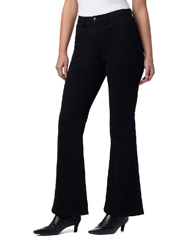 JOE'S Jeans Black Rinse High-Rise Flare Jean Women's Work Outfit Women's Work Outfit