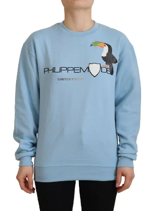 Philippe Model  Logo Printed Long Sleeves Women's Sweater Affordable Women's Attire Affordable Women's Attire