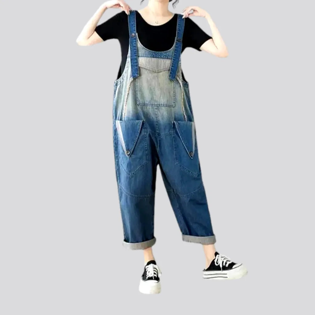 Vintage jean dungaree for ladies Women's Versatile Apparel Women's Versatile Apparel