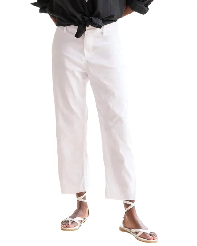 Kinsale Trousers In White Women's Plus-Size Attire Women's Plus-Size Attire