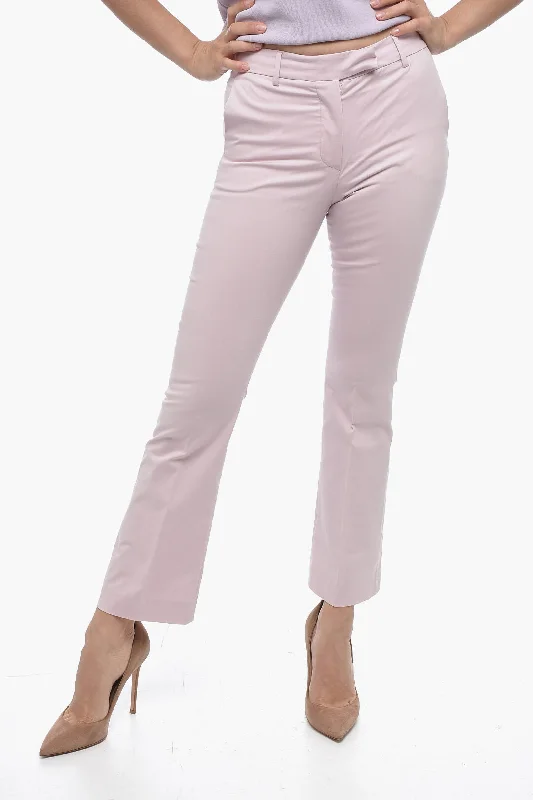 QL2 Cropped Fit NELLIE Pants with Bootcut Bottom Women's Clothing For Special Occasions Women's Clothing For Special Occasions