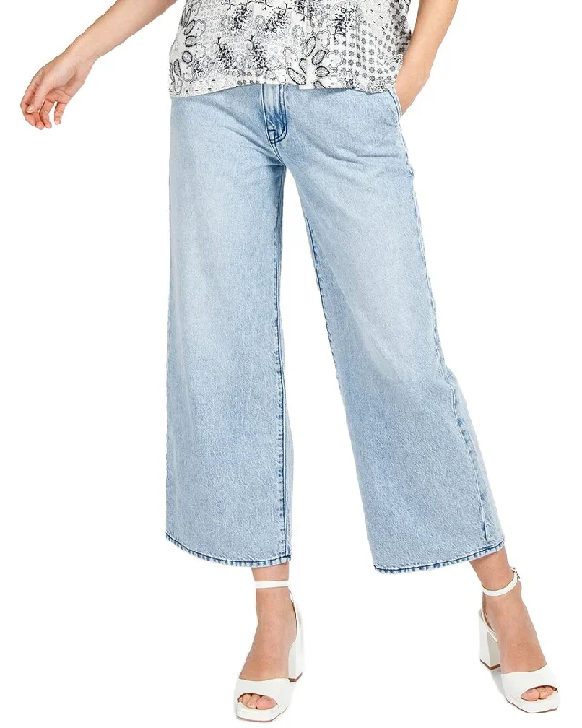 Fidelity Denim Divina Expedition Wide Crop Jean Women's Layered Outfit Women's Layered Outfit