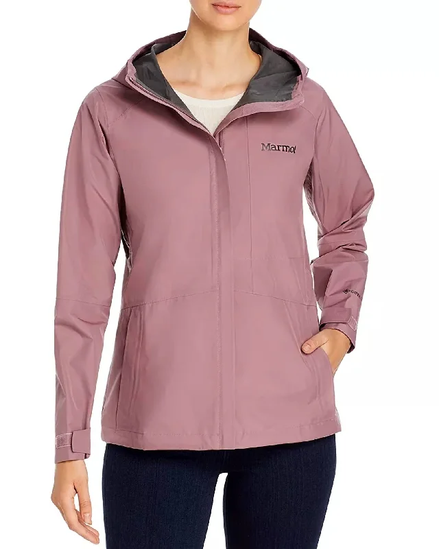 Minimalist Hooded Waterproof Jacket In Dream State Online Boutique Clothing Online Boutique Clothing