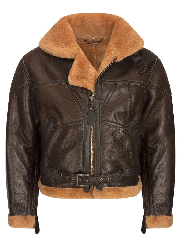 Sheepskin Jacket For Winter Women's Professional Outfit Women's Professional Outfit