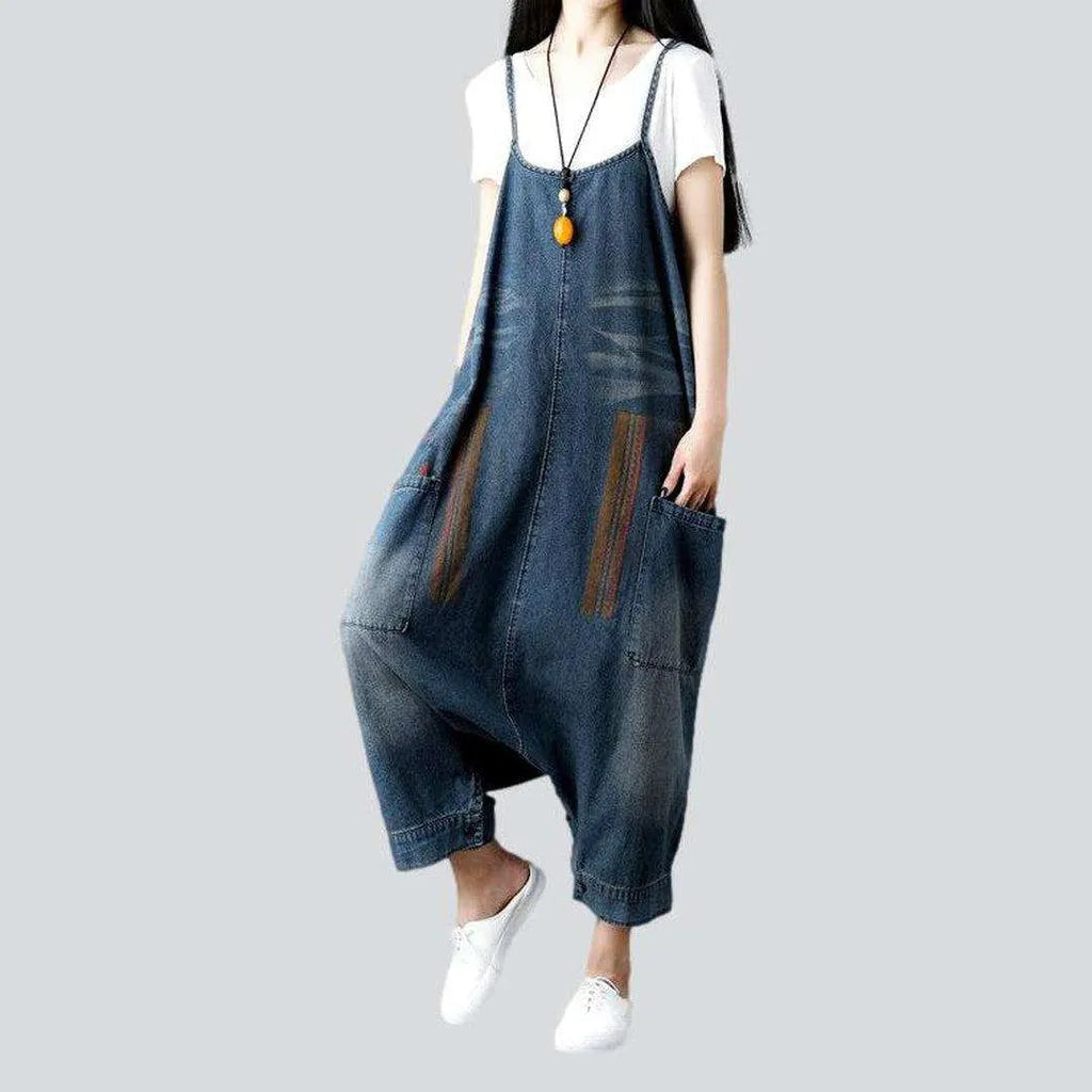 Baggy y2k women's jeans overall Glamorous Evening Wear Glamorous Evening Wear