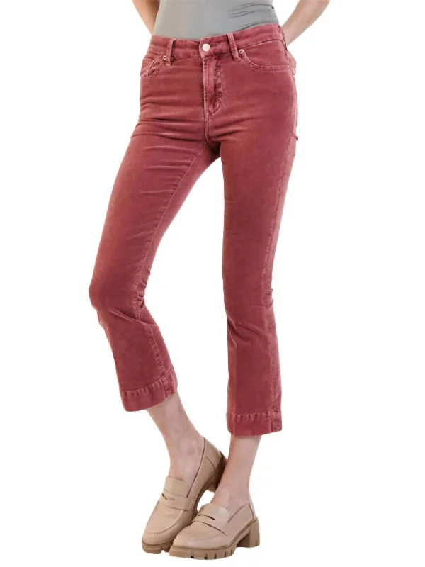 Jeanne Corduroy Pant In Cinnamon Women's Clothing Online Sale Women's Clothing Online Sale