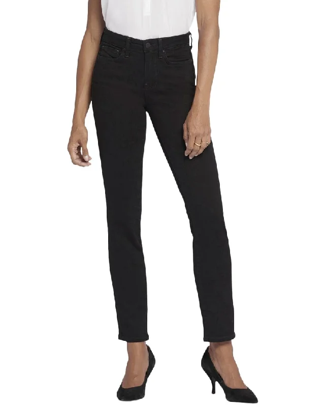 NYDJ Sheri Black Slim Jean Women's Resort Garments Women's Resort Garments