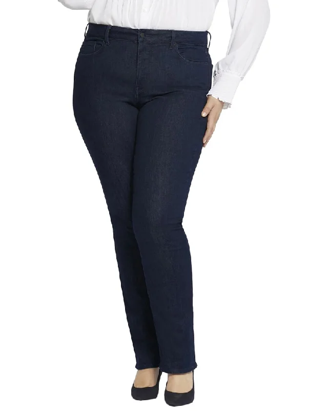 NYDJ Plus Marilyn Rinse Straight Jean Women's Athletic Apparel Women's Athletic Apparel