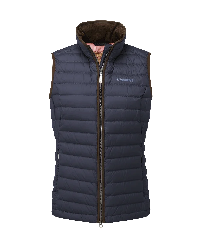 Launde Down Gilet - Petrol Blue Contemporary Women's Clothing Contemporary Women's Clothing