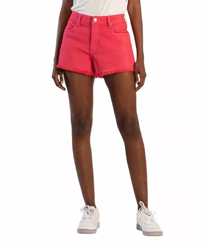 Jane High Rise Shorts In Watermelon Summer Sale Summer Sale