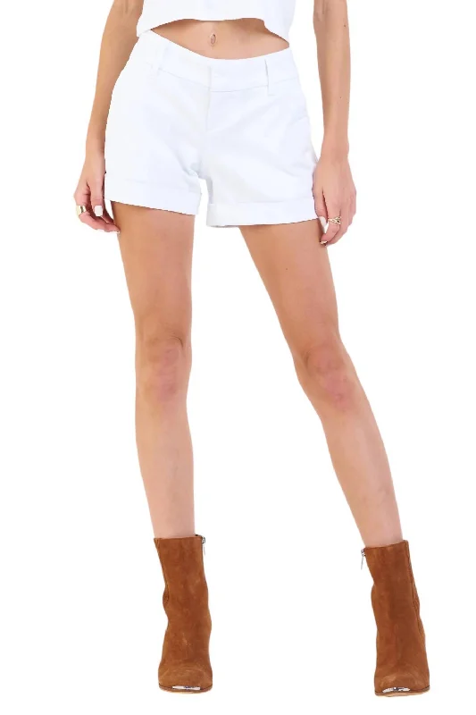 Hampton Short In Optic White Trendy Outfits For Ladies Trendy Outfits For Ladies