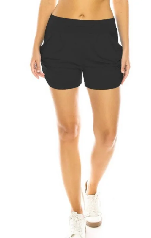 Women's Lounge Shorts With Pockets In Black Charming Women's Clothes For Special Events Charming Women's Clothes For Special Events