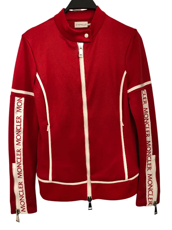 MONCLER/Jacket/S/Polyester/RED/ Street Style Fashion Street Style Fashion