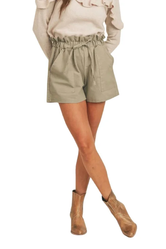 Hang Tight Shorts In Olive Women's Resort Garments Women's Resort Garments