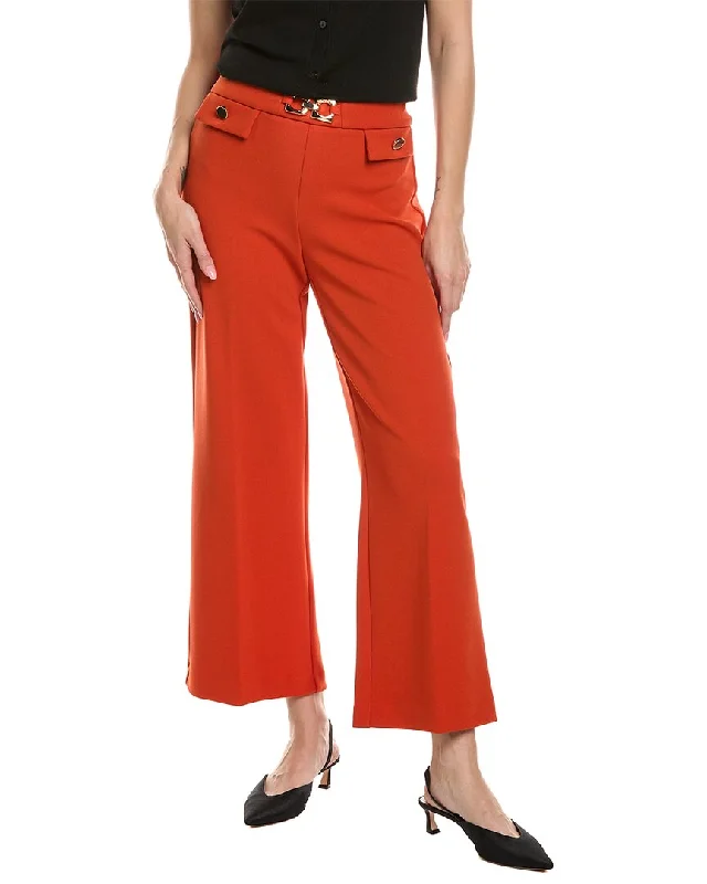 Joseph Ribkoff Crepe Wide Leg Pant Women's High-Fashion Attire Women's High-Fashion Attire