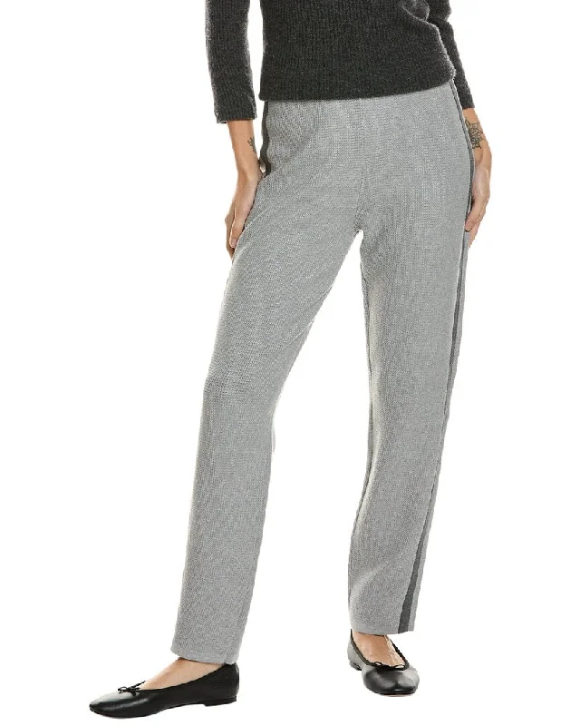 St. John Melange Spectator Stretch Pique Knit Pant Women's Clothing Sale Online Women's Clothing Sale Online