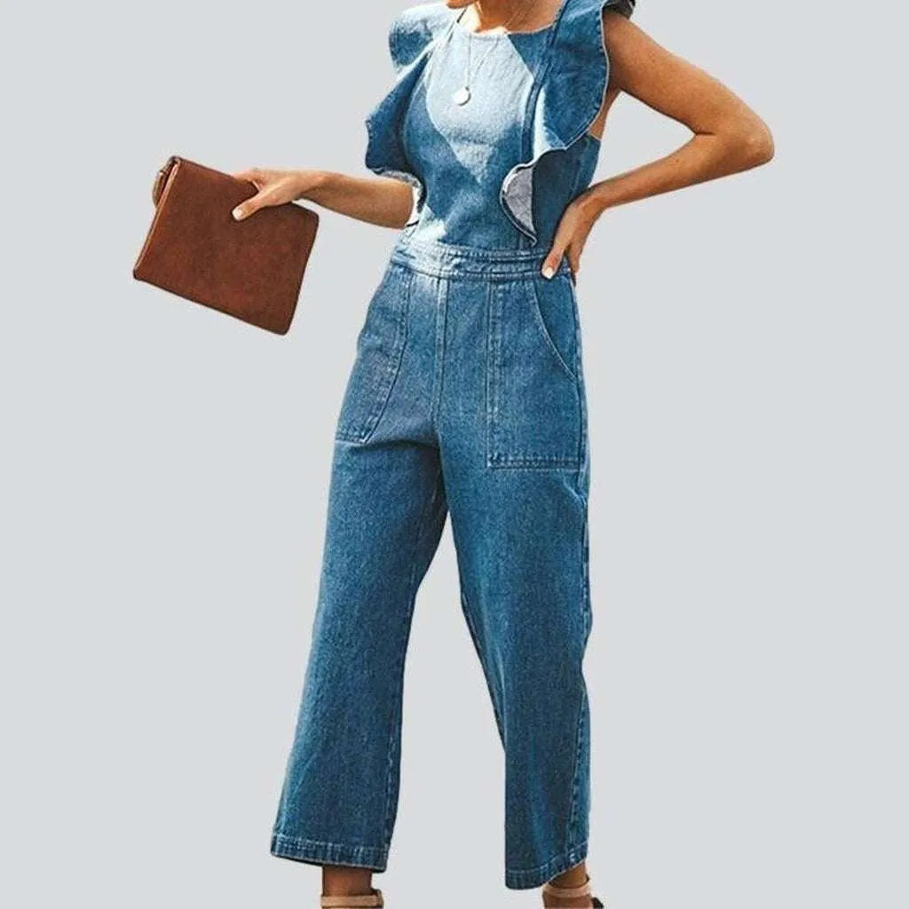 Fashion women's denim jumpsuit Charming Everyday Clothing For Women Charming Everyday Clothing For Women