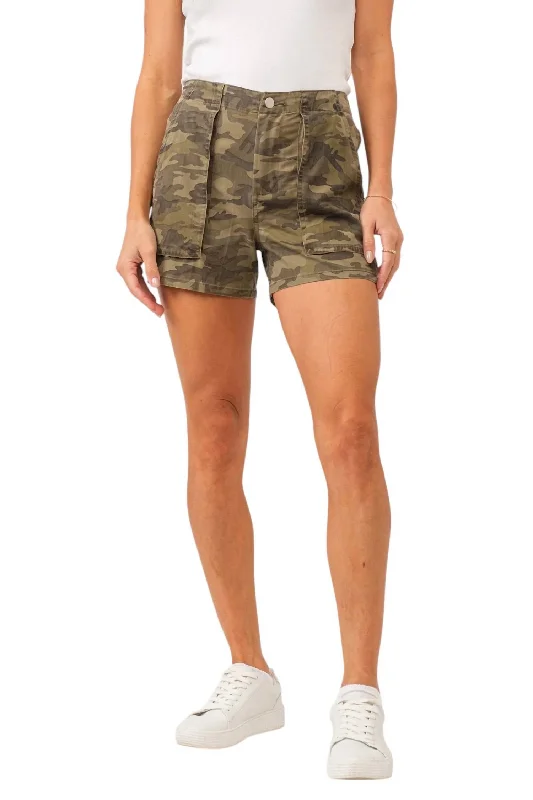 Sandy Utility Shorts In Hunter Camo Sale For Women Sale For Women