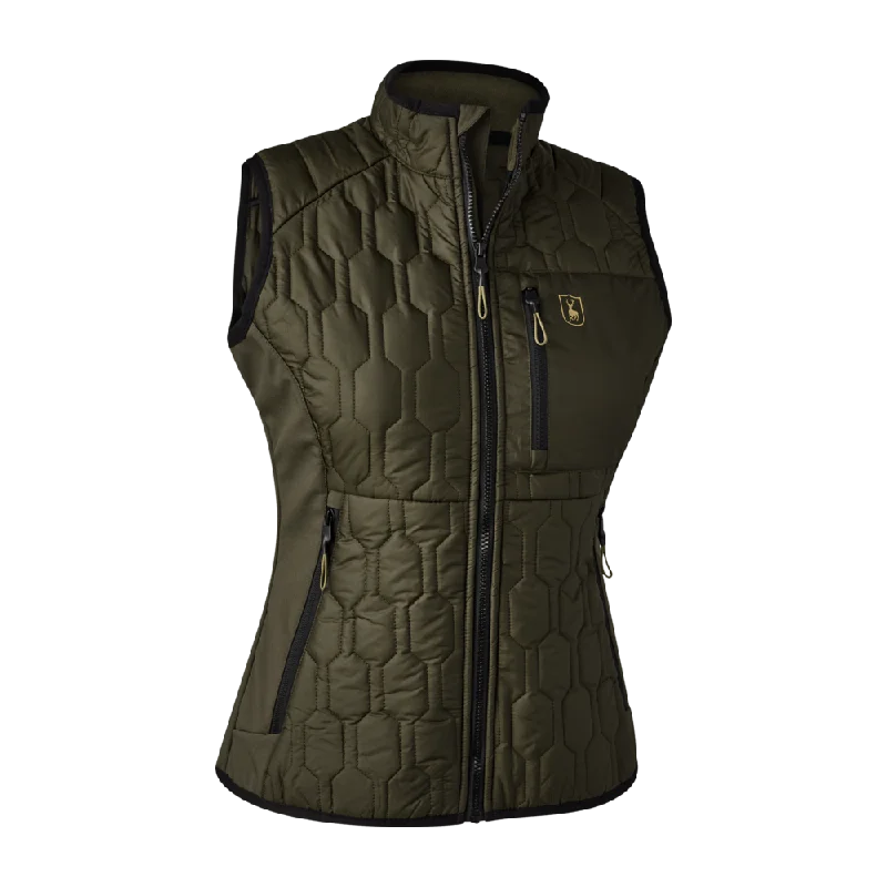 Deerhunter Women's Mossdale Quilted Waistcoat Comfy Women's Outfits for Daily Wear Comfy Women's Outfits for Daily Wear