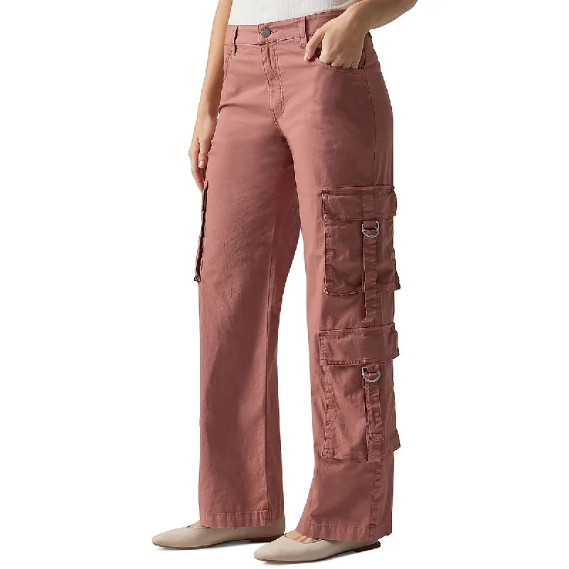 Womens Pocket Casual Cargo Pants Women's Comfortable Apparel Women's Comfortable Apparel