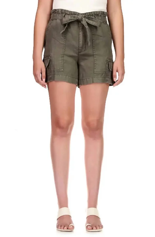 All Day Short In Mossy Green Women's Timeless Attire Women's Timeless Attire