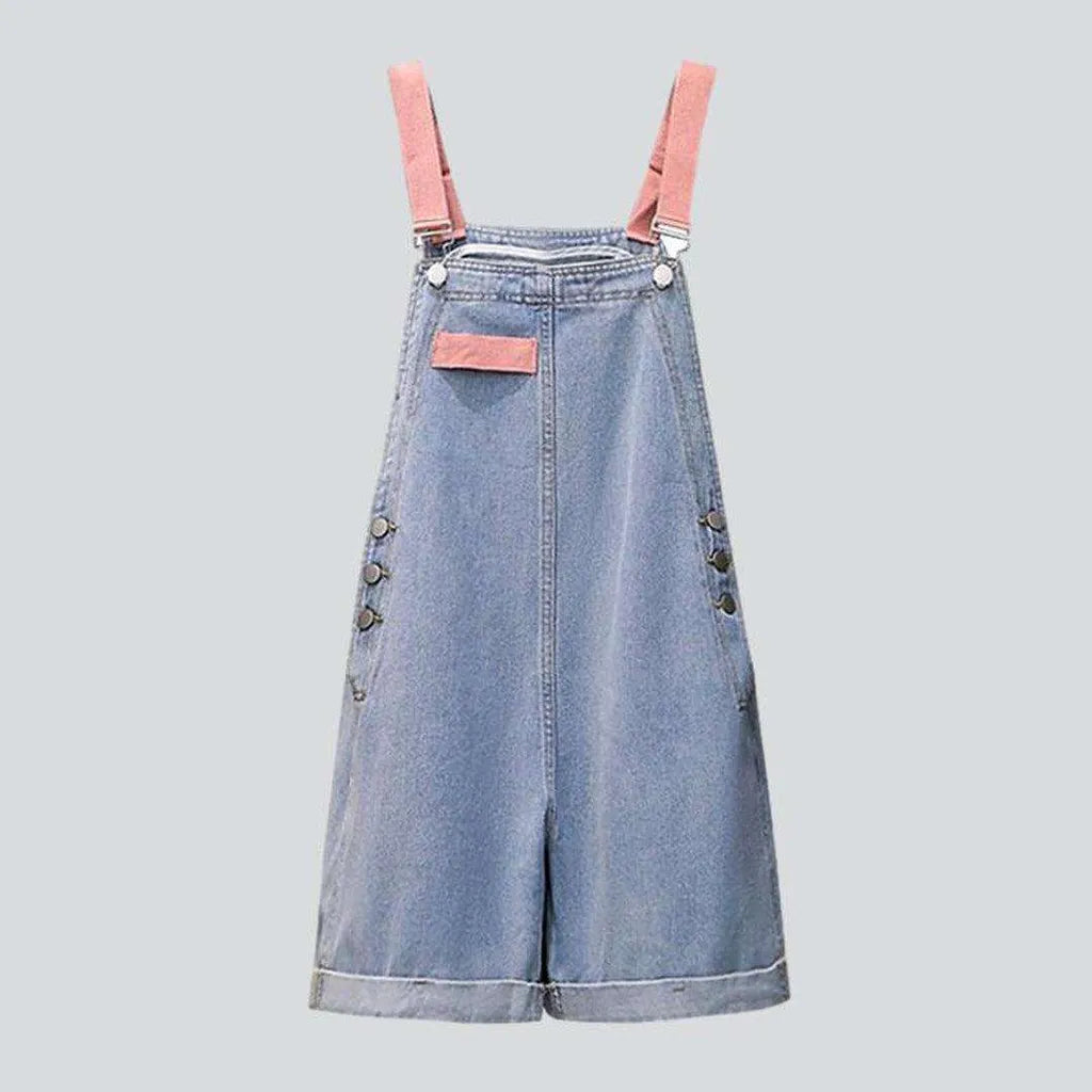 Women's jean overall shorts Women's Relaxed Clothes Women's Relaxed Clothes